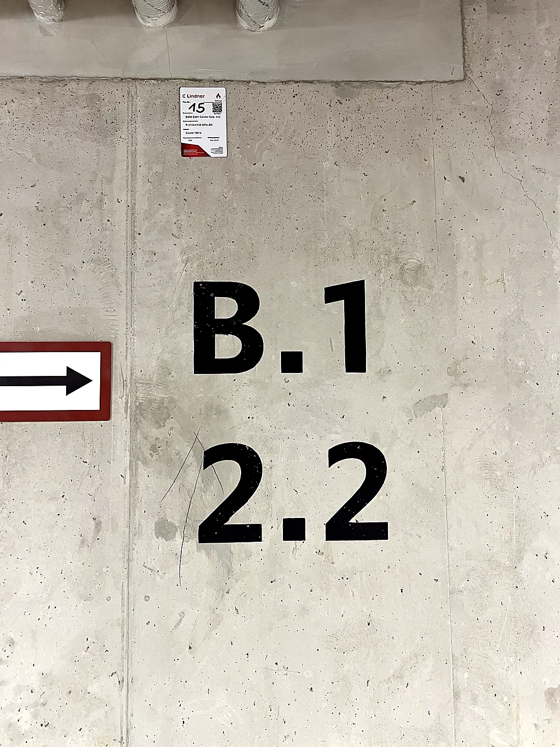 Bereichsbeschriftung
