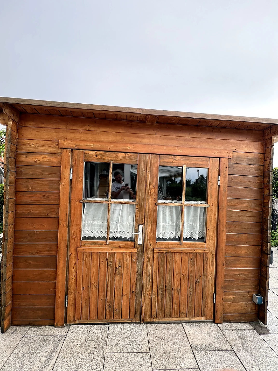 Holzhaus nach der Aufbereitung